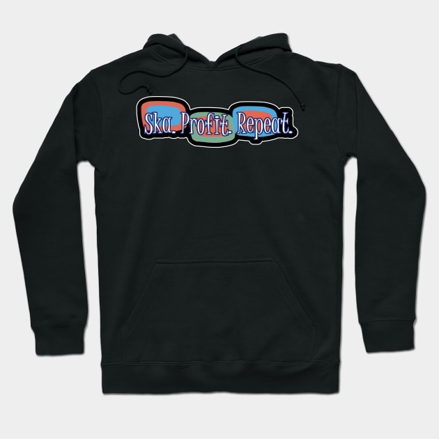 Ska Profit Repeat Retro Hoodie by Ska Profit Repeat.